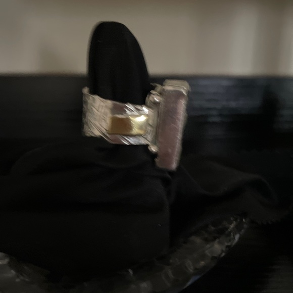 Custom design ring and cuff bracelet 14k accents - Picture 3 of 8